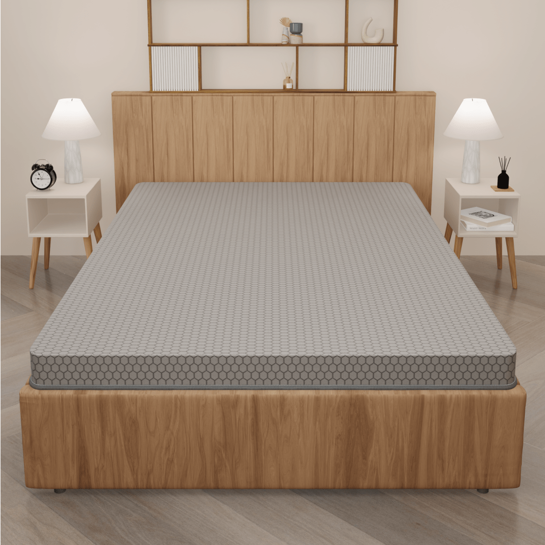 Buy SleepyHug Ortho SpineX Essentials | 3-Inch HR Foam Mattress Grey The New AirCell Series