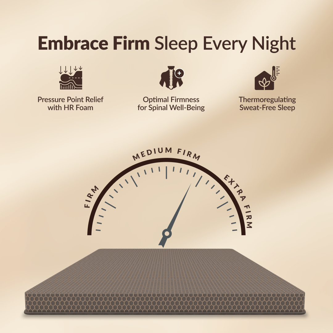 Buy SleepyHug Ortho SpineX Plus | Foam Mattress | Beige The New AirCell Series