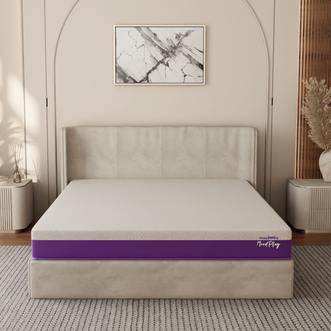 Buy SleepyHug MoodPlay Fresh Latex Mattress | Lavender The New AirCell Series