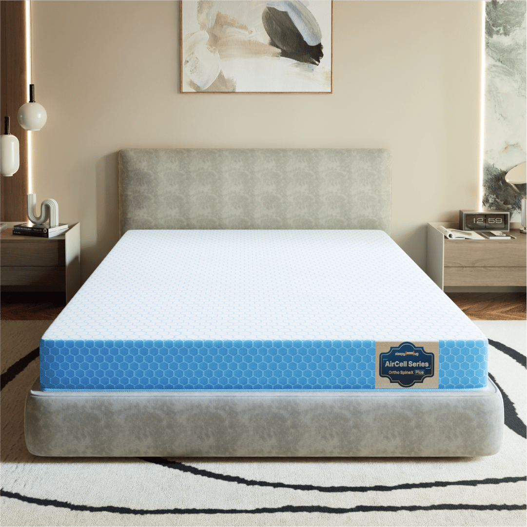 Buy SleepyHug SleepyHug Ortho SpineX Plus | Blue, 5-Years Warranty The New AirCell Series
