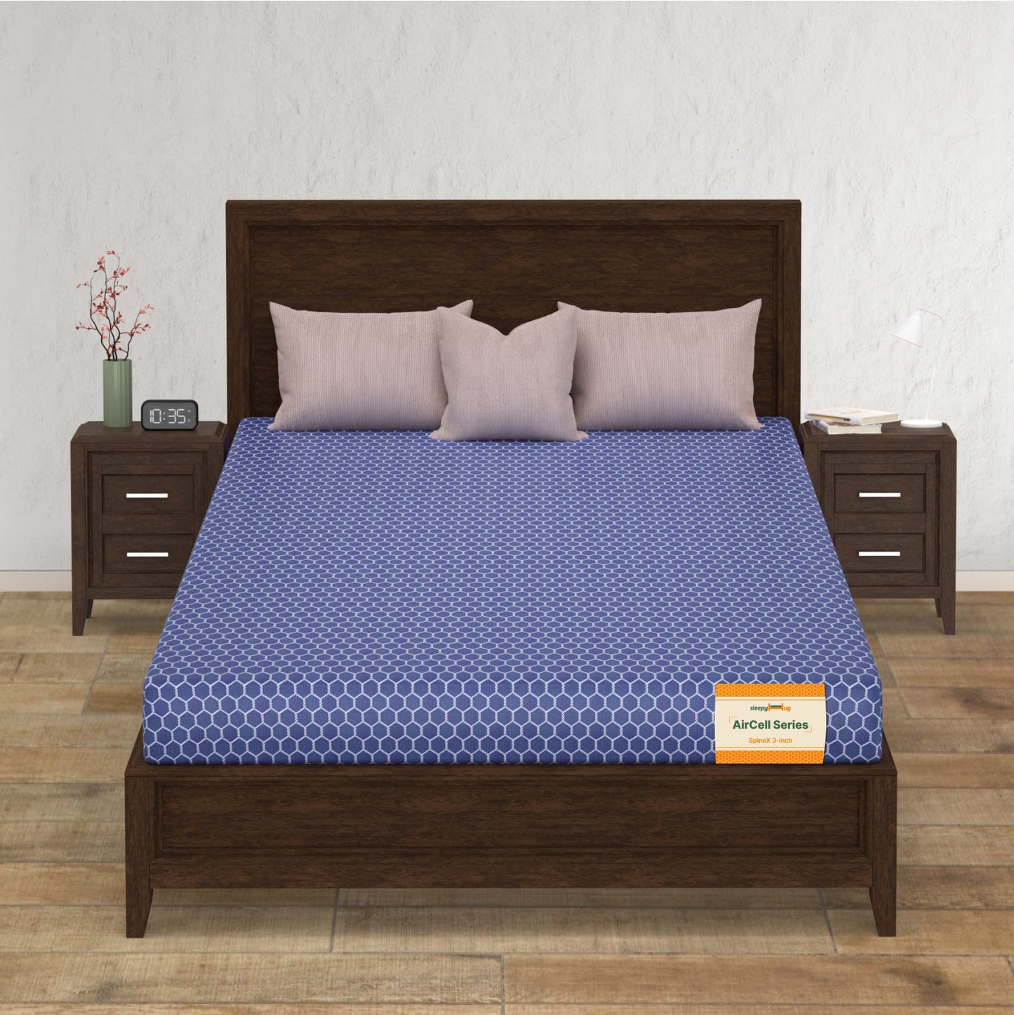 Buy SleepyHug Ortho SpineX 3 Inch Mattress The New AirCell Series