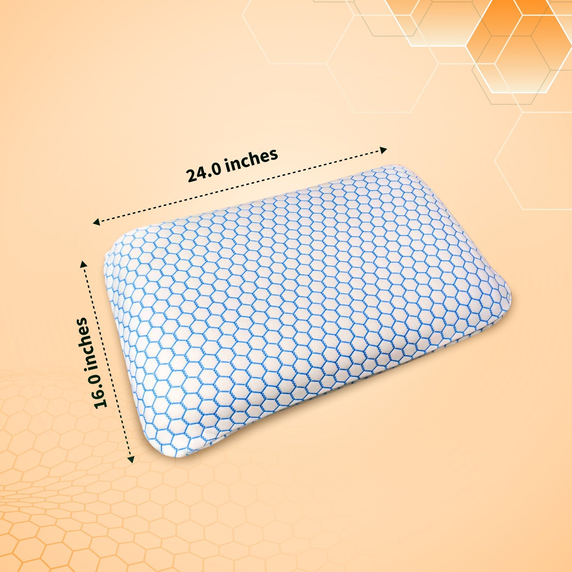 Buy SleepyHug SleepyHug Cool Gel Infused Memory Foam Orthopedic Pillow with Removable Cover The New AirCell Series