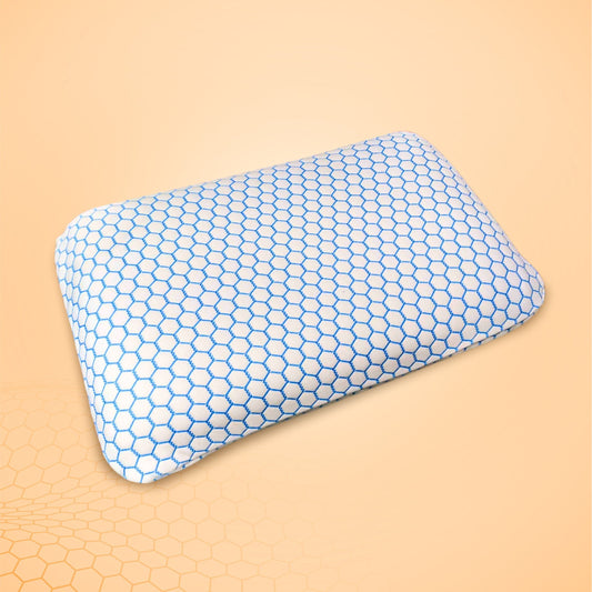 Buy SleepyHug SleepyHug Cool Gel Infused Memory Foam Orthopedic Pillow with Removable Cover The New AirCell Series