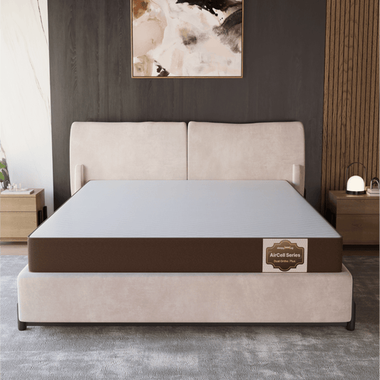 Buy SleepyHug AirCell Ortho Dual Comfort Plus | Orthopedic Mattress | Brown The New AirCell Series
