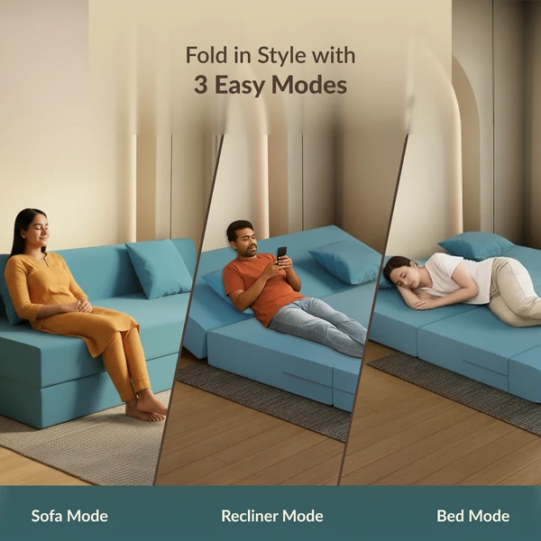 FoldPRO Sofa-Cum-Bed